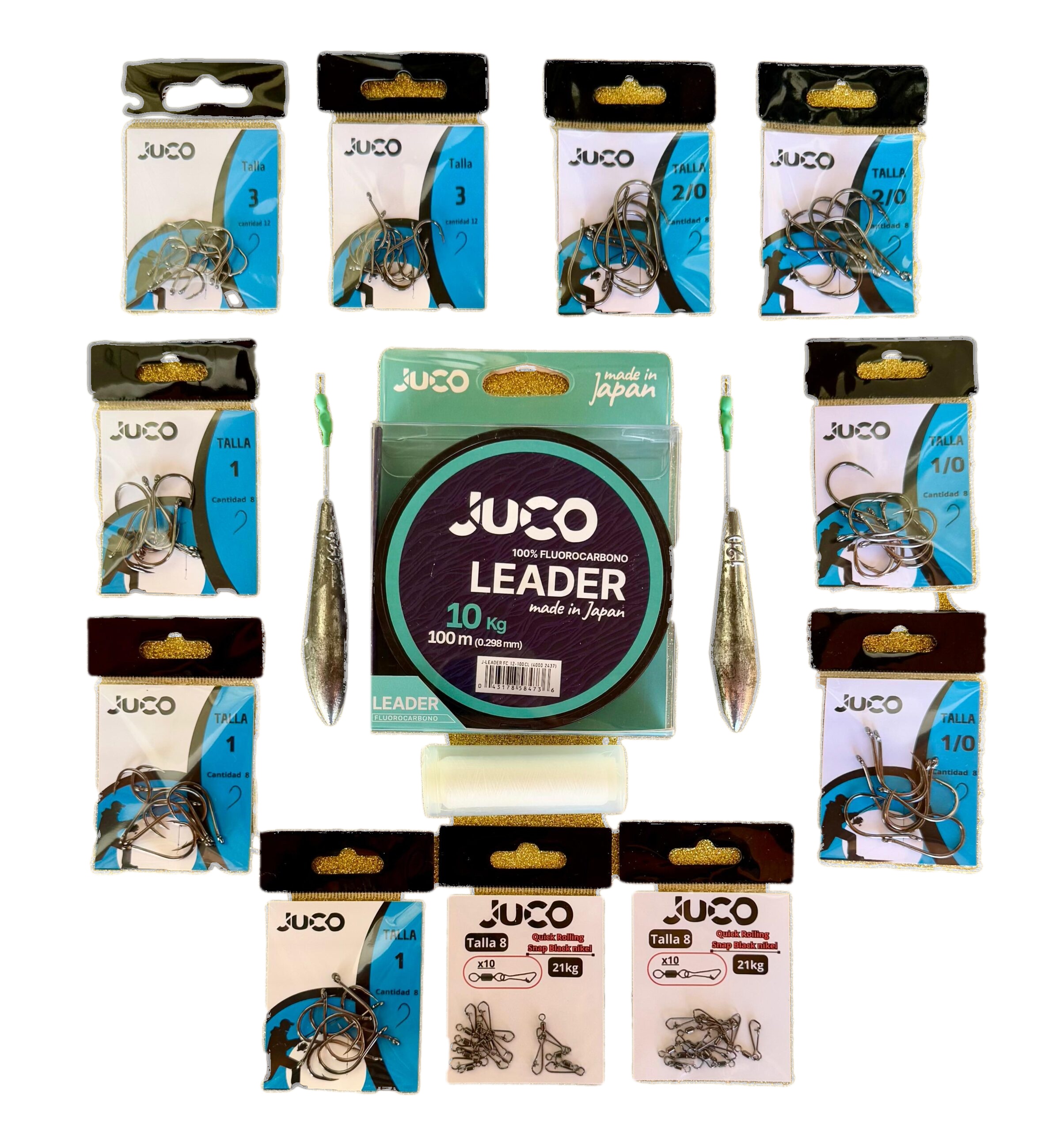 Pack JUCO Completo Especial Dorada